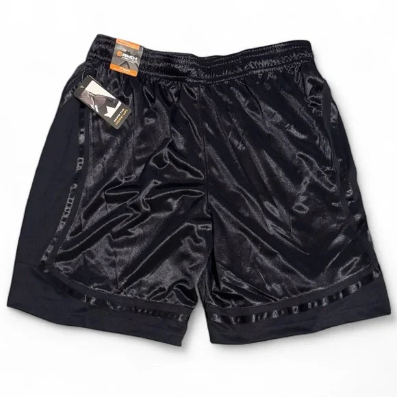 AND1 Men's Navy Athletic Shorts - Picture 2 of 4